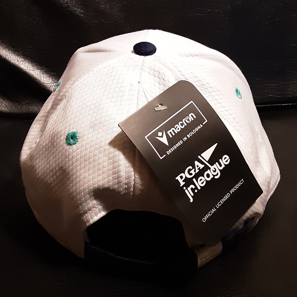 PGA Jr. League White Cap Size Sr - Picture 3 of 4